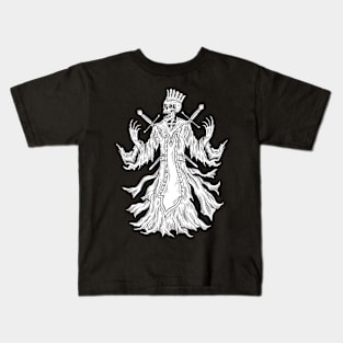 Lich old school design Kids T-Shirt